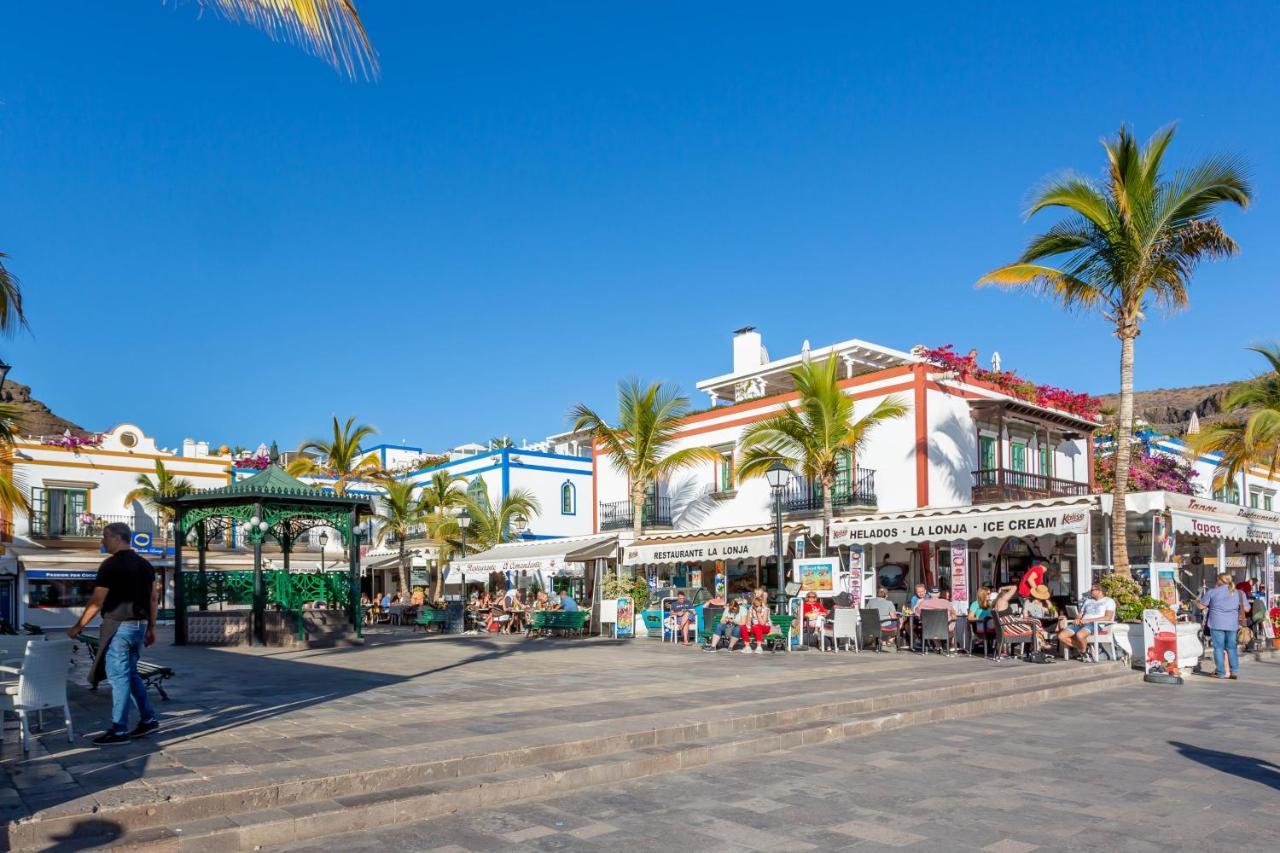 Ribera Del Puerto - Luxe Apartement With Great Terrace And Sea View Puerto De Mogan Ngoại thất bức ảnh