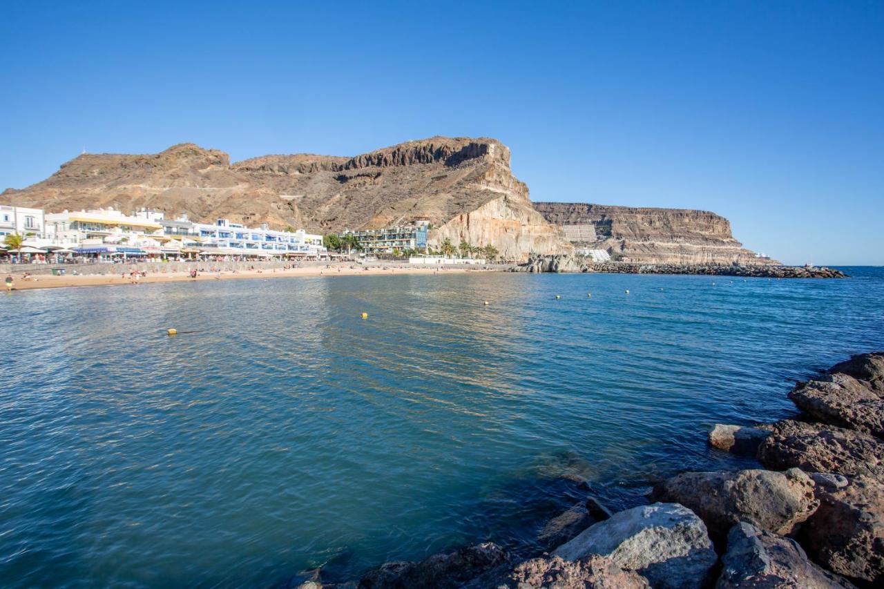 Ribera Del Puerto - Luxe Apartement With Great Terrace And Sea View Puerto De Mogan Ngoại thất bức ảnh