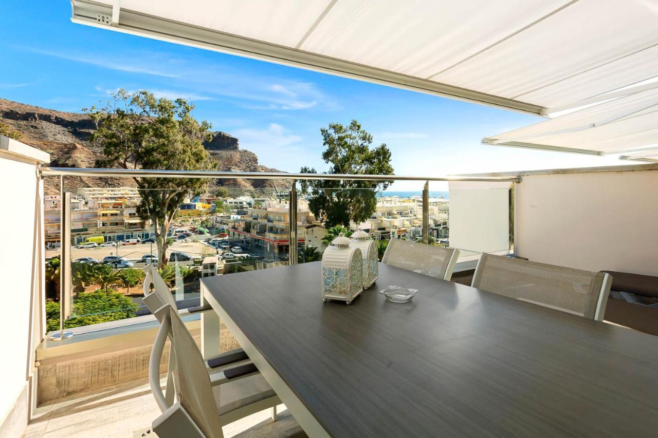 Ribera Del Puerto - Luxe Apartement With Great Terrace And Sea View Puerto De Mogan Ngoại thất bức ảnh